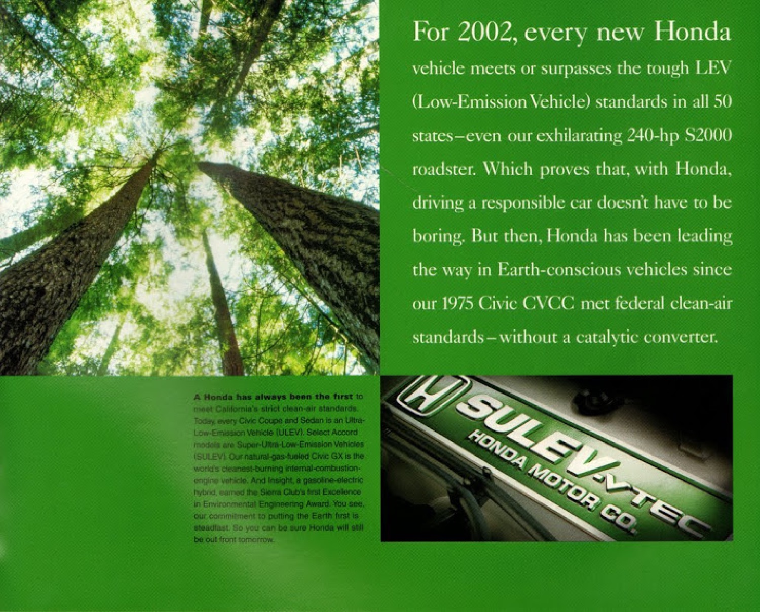 2002 Honda Brochure Page 23